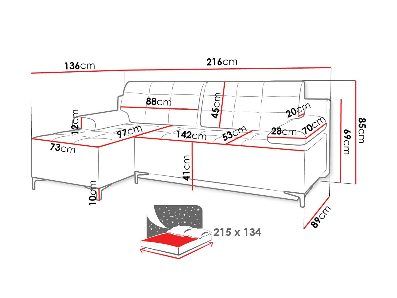 Kotna garnitura Independence 101 (Ikar 01)