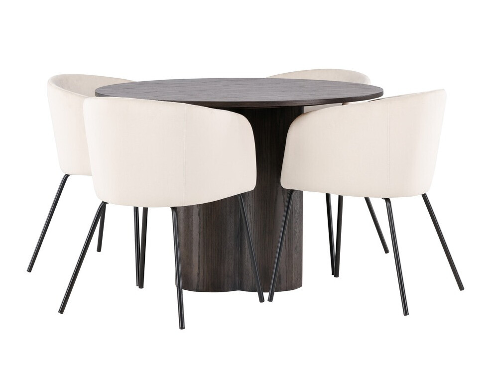 Jedilniški komplet Dallas 3978 (Rjava)