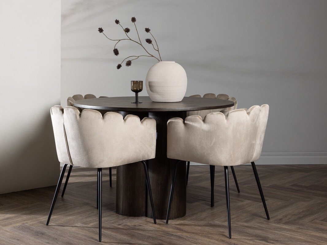 Jedilniški komplet Dallas 3984 (Rjava)