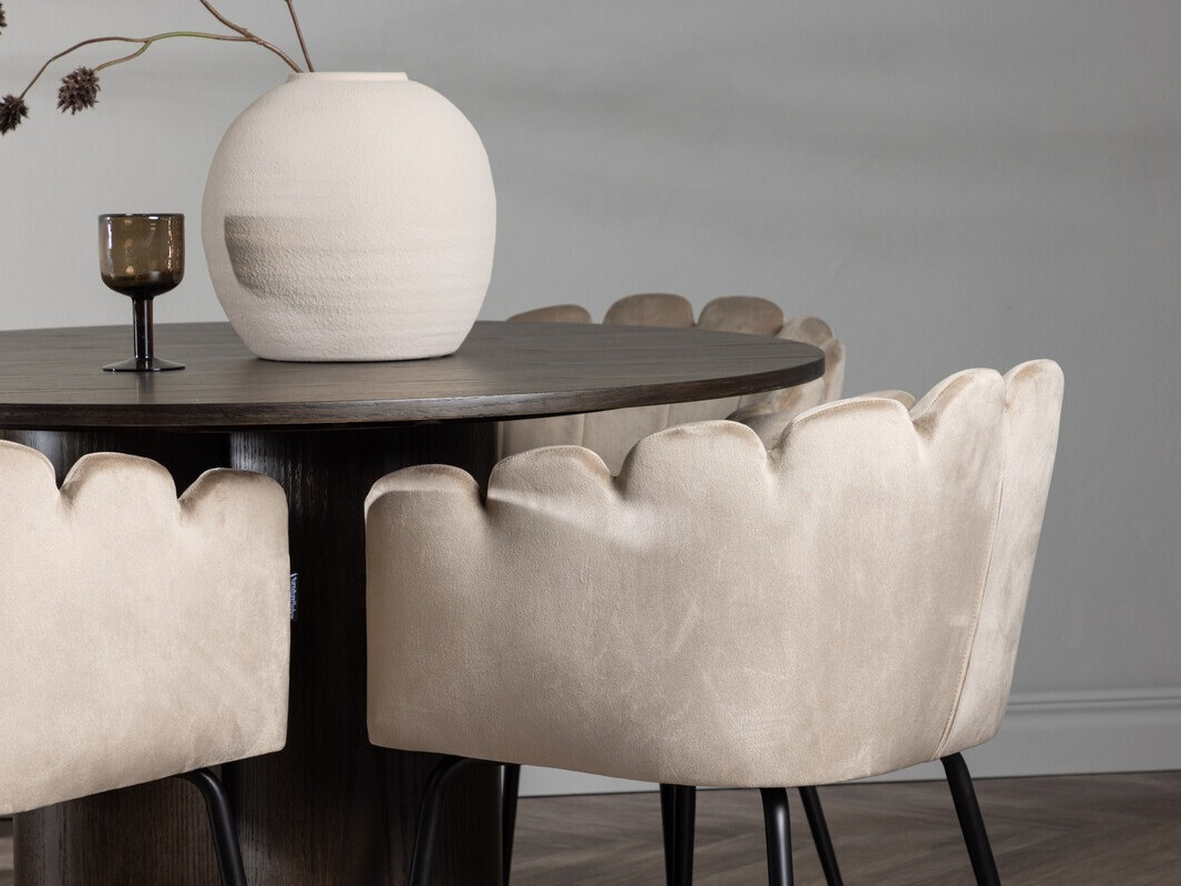 Jedilniški komplet Dallas 3984 (Rjava)