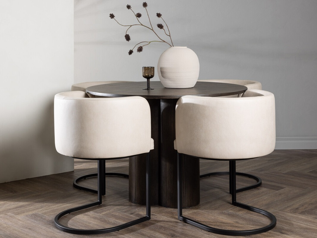 Jedilniški komplet Dallas 3986 (Rjava)