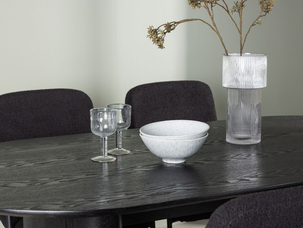 Jedilniški komplet Dallas 3996 (Črna)