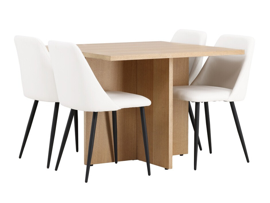 Jedilniški komplet Dallas 4005 (Bela)