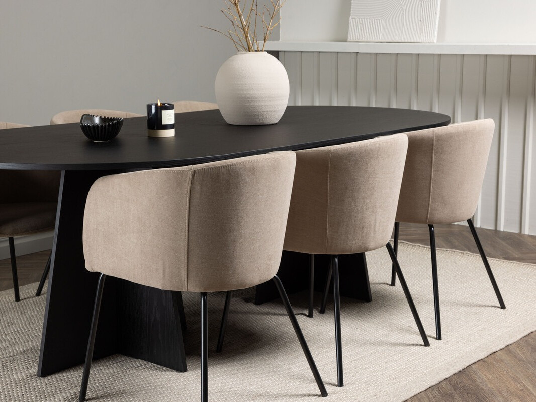 Jedilniški komplet Dallas 4019 (Bež)