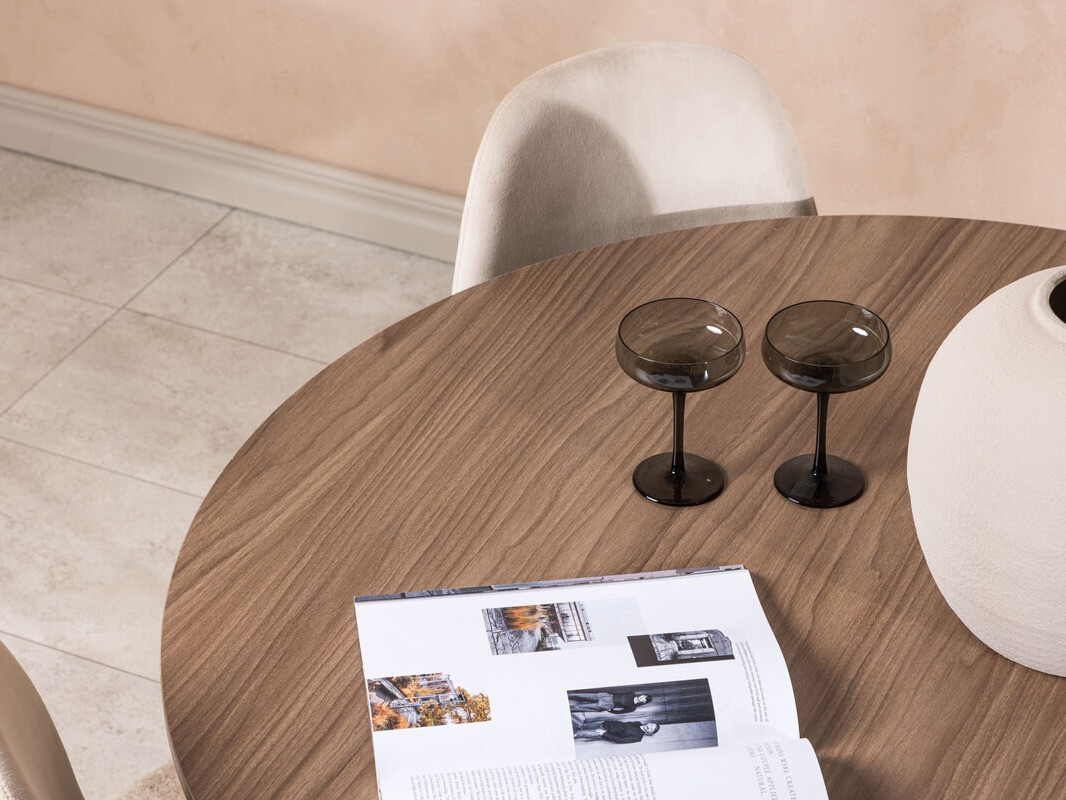 Jedilniški komplet Dallas 4054 (Bež + Črna)