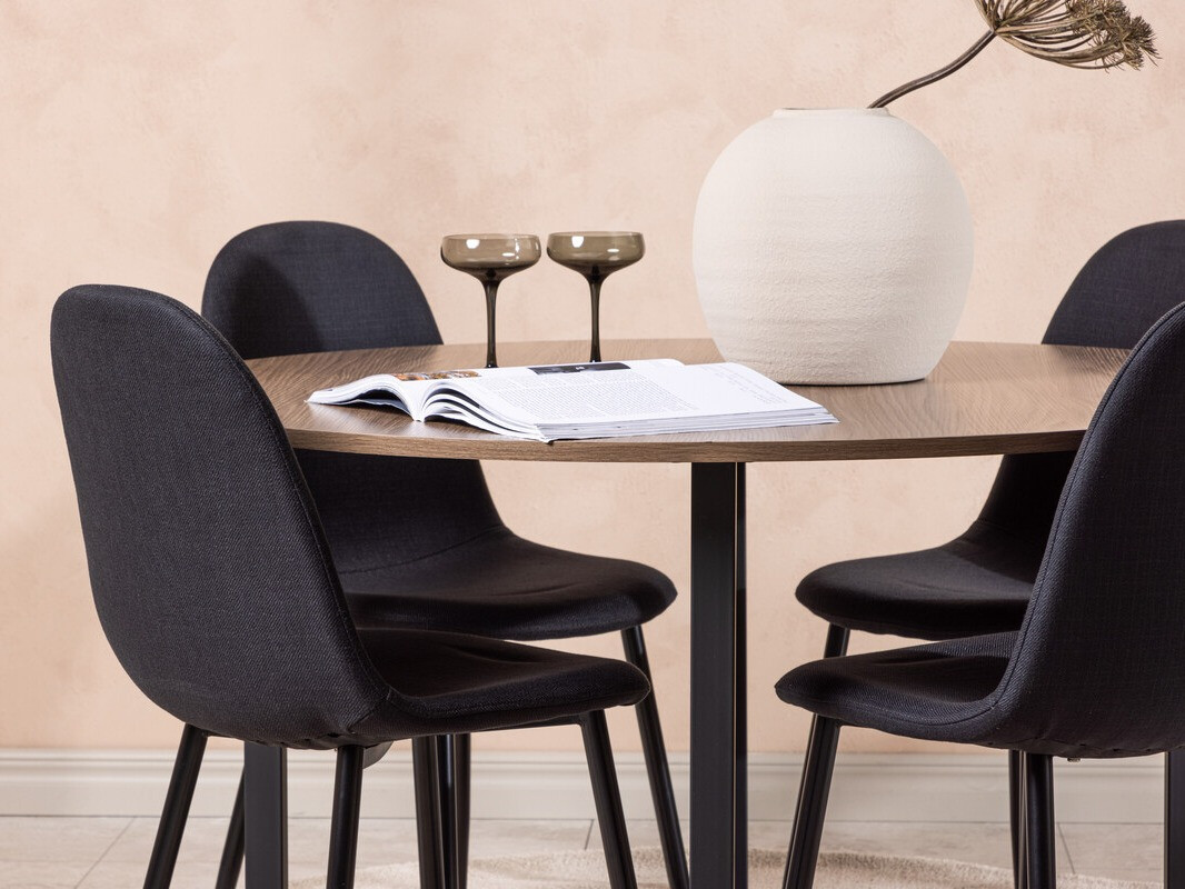 Jedilniški komplet Dallas 4599 (Črna)