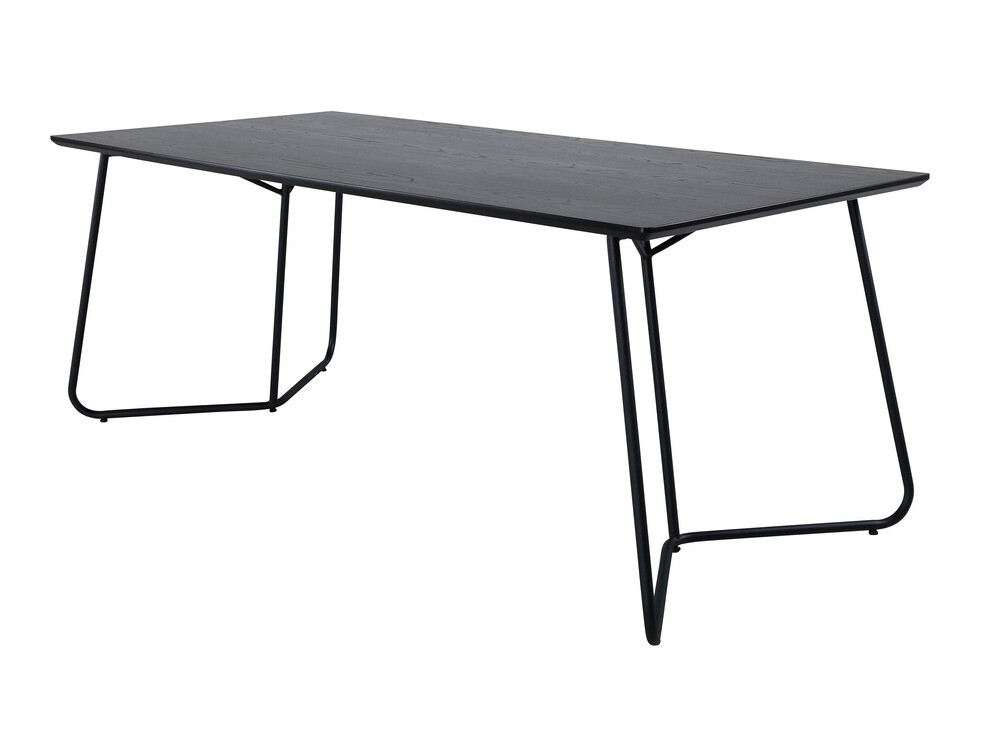 Jedilniški komplet Dallas 2569 (Svetlo siva + Črna)