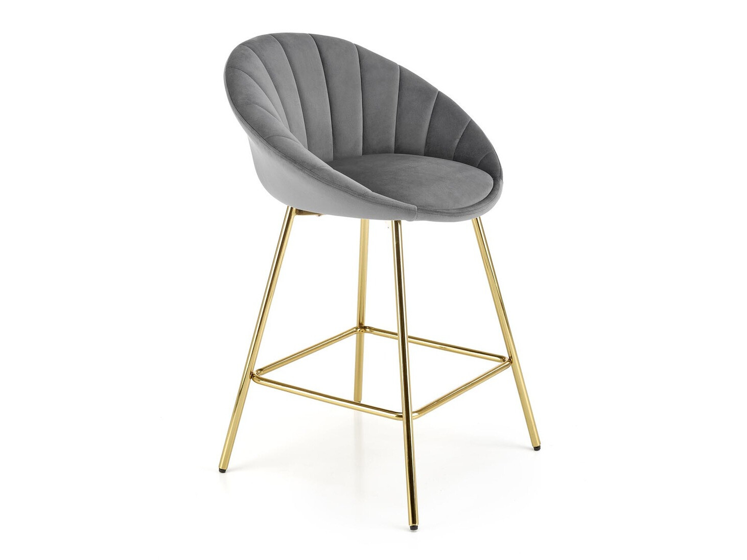 Barski stol Houston 1461 (Siva + Zlata)