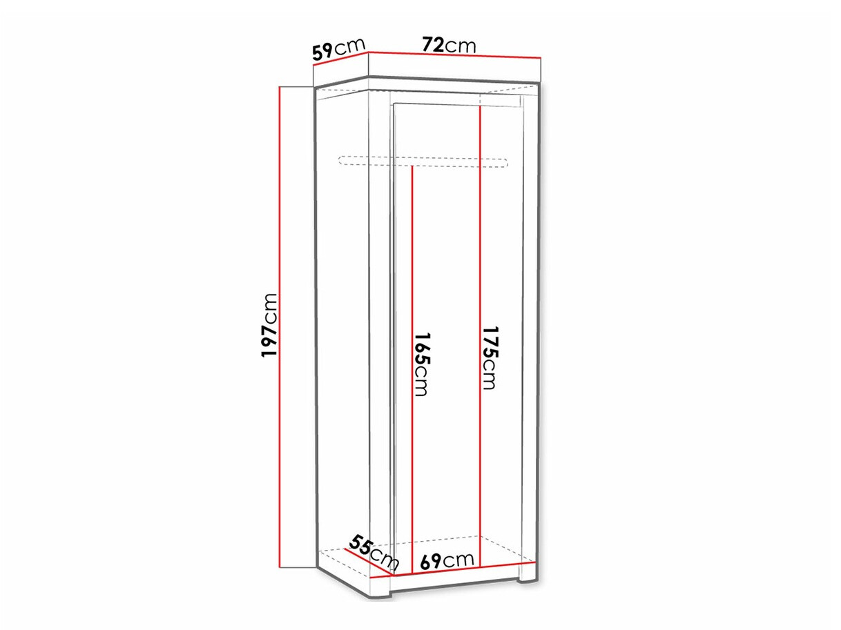 Garderobna omara Etrmona 101
