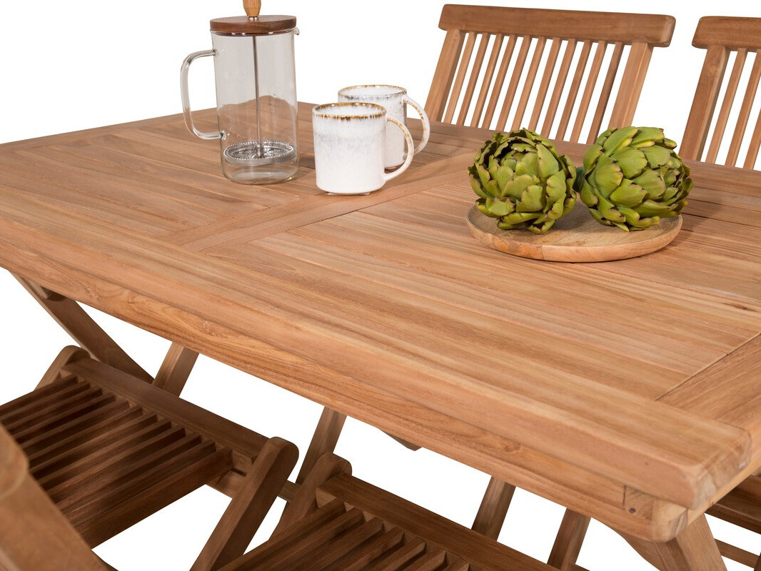 Komplet mize in stolov Dallas 4082