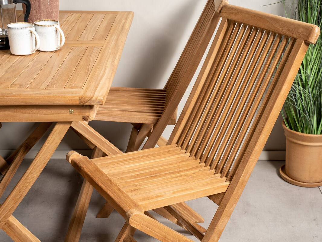 Komplet mize in stolov Dallas 4082