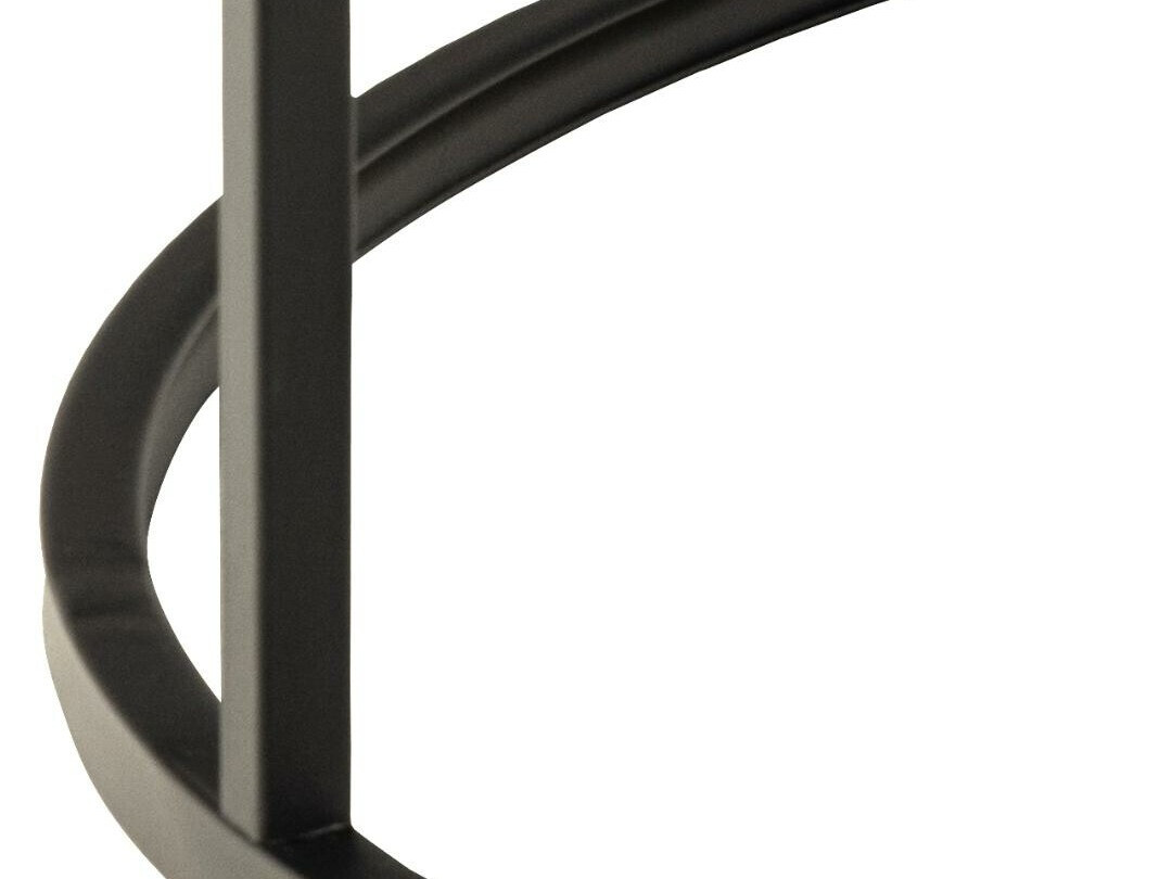 Klubska mizica Norsica 692 (Črna + Črni marmor)