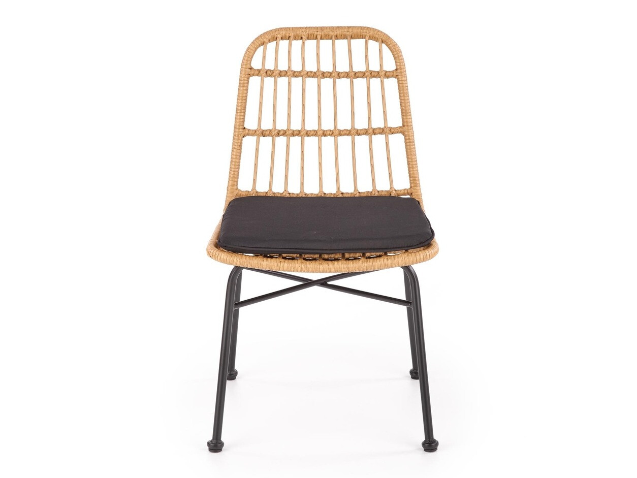 Stol Houston 871 (Svetlo rjava + Črna)