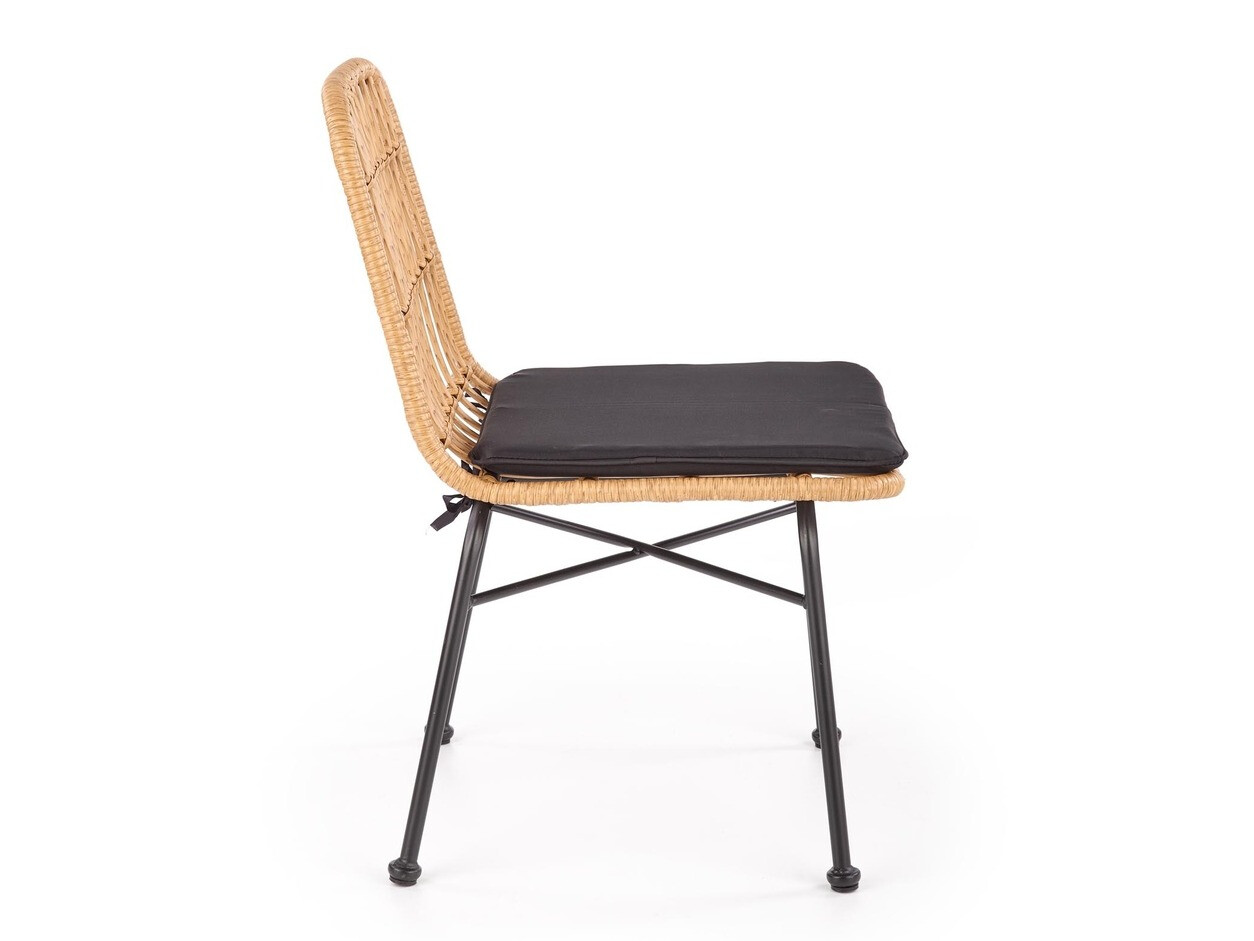 Stol Houston 871 (Svetlo rjava + Črna)