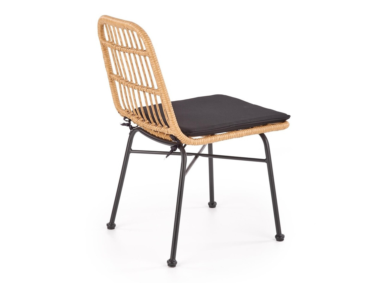 Stol Houston 871 (Svetlo rjava + Črna)