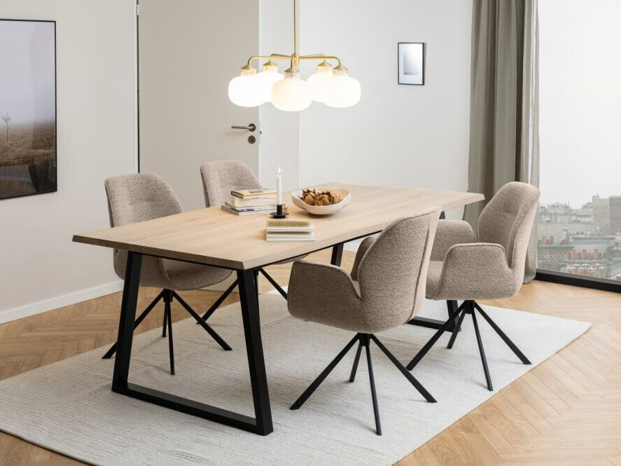 Stol Norsica 696 (Bež + Črna)