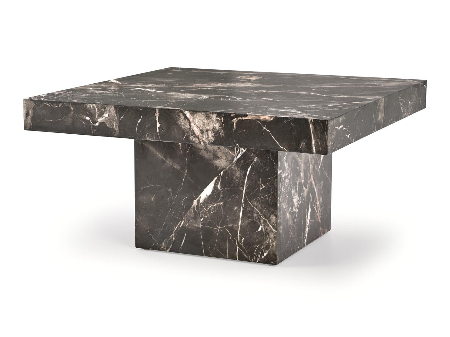 Klubska mizica Houston 1484 (Črni marmor)