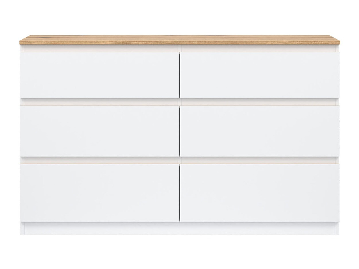 Komoda Catelbi 102 (Bela + Hrast)