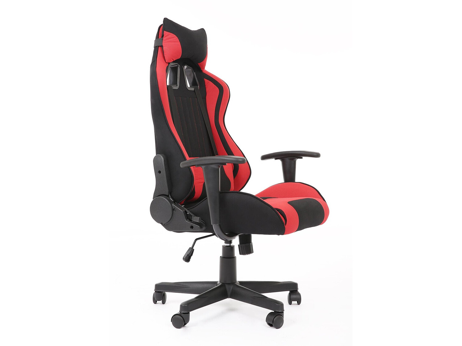 Gaming stol Houston 1489 (Rdeča + Črna)