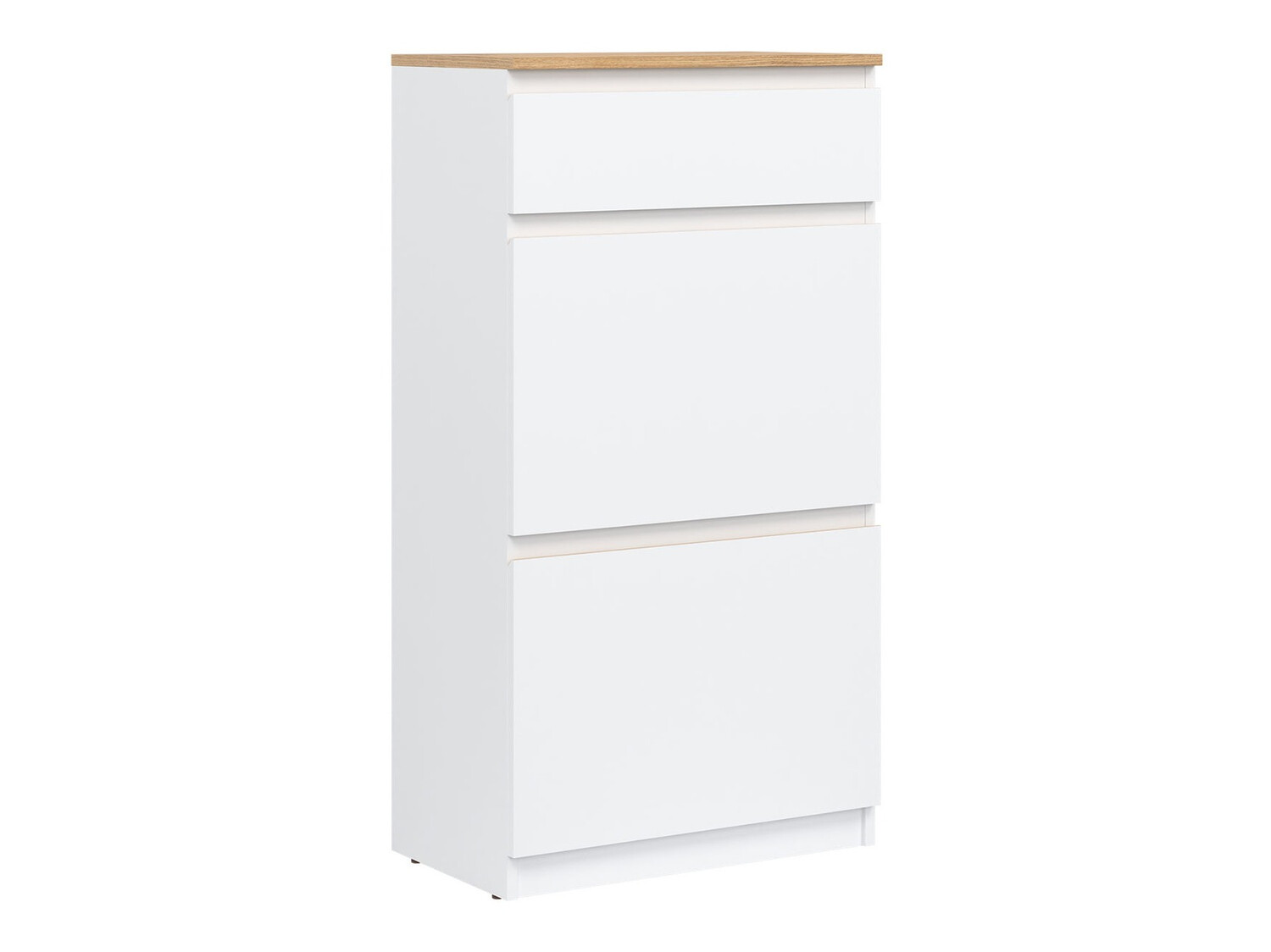 Omarica za čevlje Catelbi 108 (Bela + Hrast)