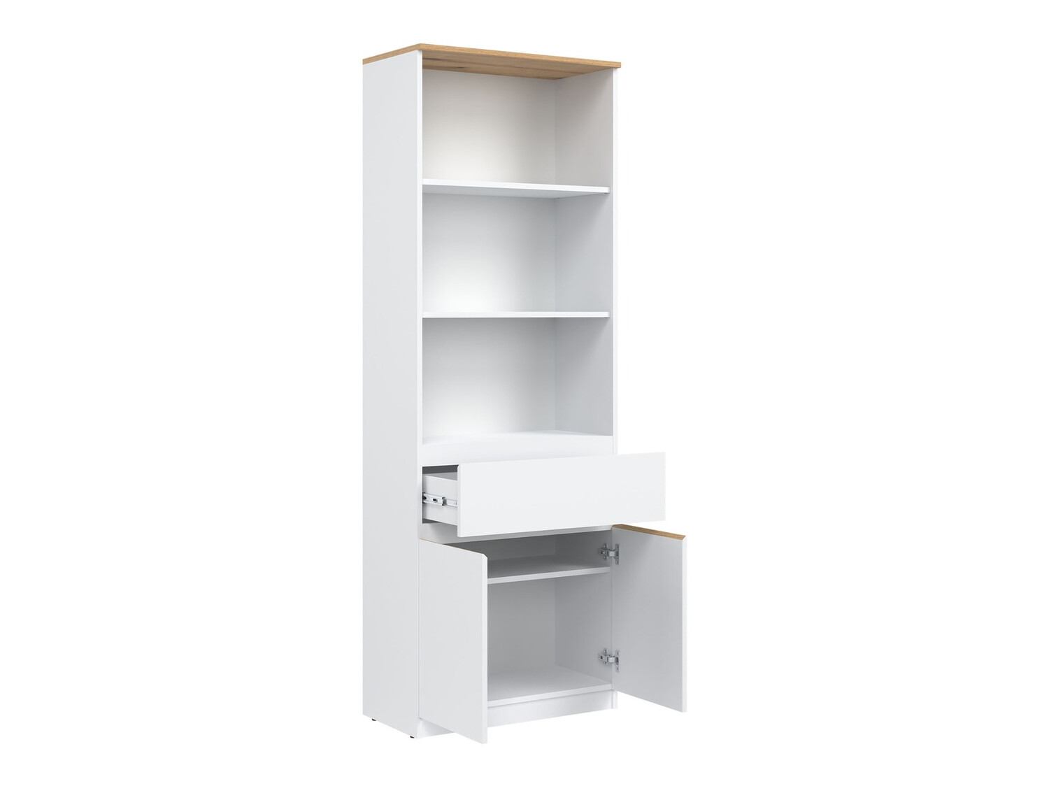 Regal Catelbi 106 (Bela + Hrast)