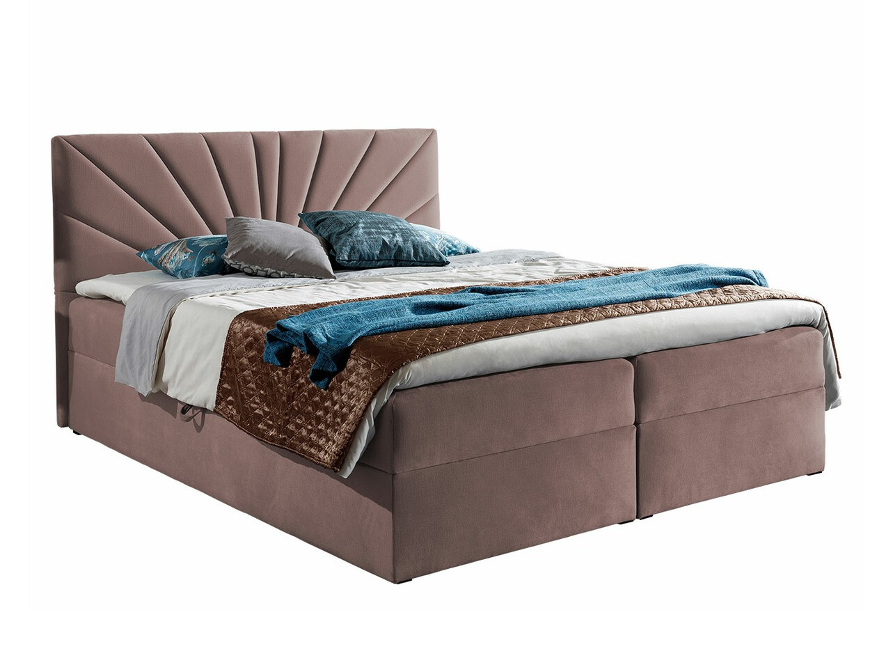 Boxspring postelja Baltimore 146 (Kronos 27)