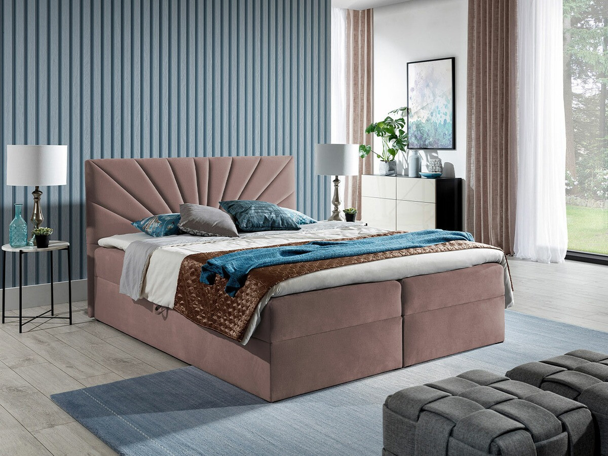 Boxspring postelja Pons I (Kronos 27)
