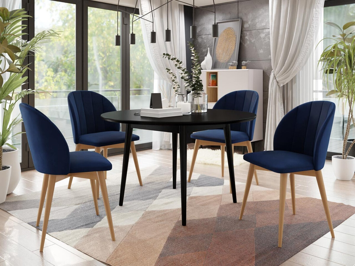 Stol Racine 104 (Rjava + Magic Velvet 2216)