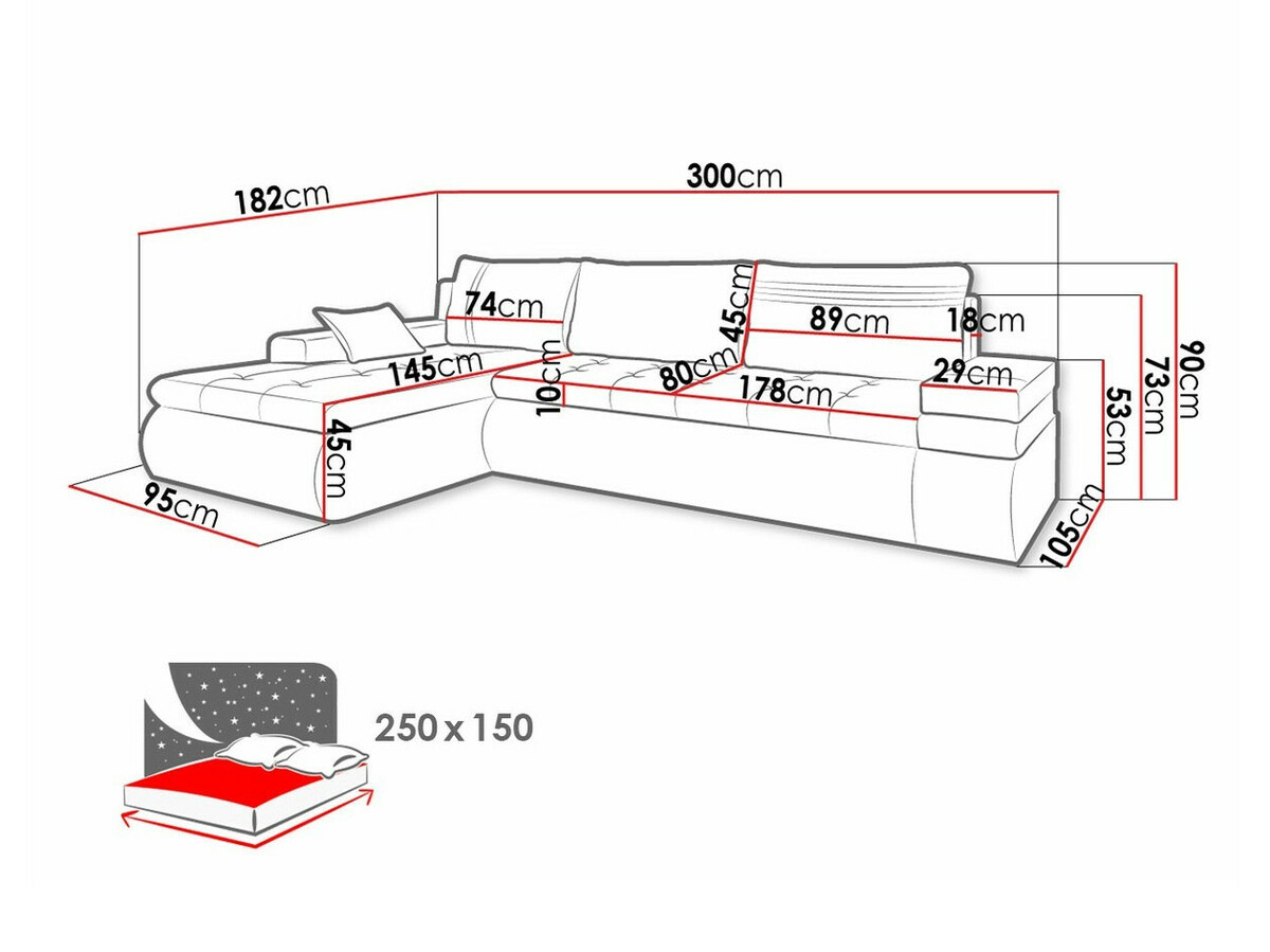 Kotna garnitura Temple 100 (Soft 066 + Lawa 02)