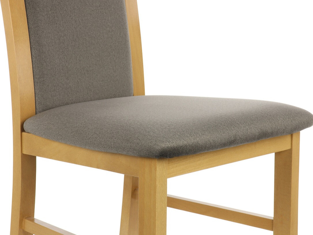 Stol Boston 463 (Svetel les + Rjava)