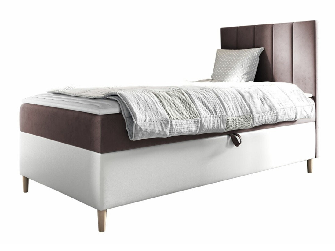 Boxspring postelja Baltimore 170 (Soft 017 + Fresh 9)