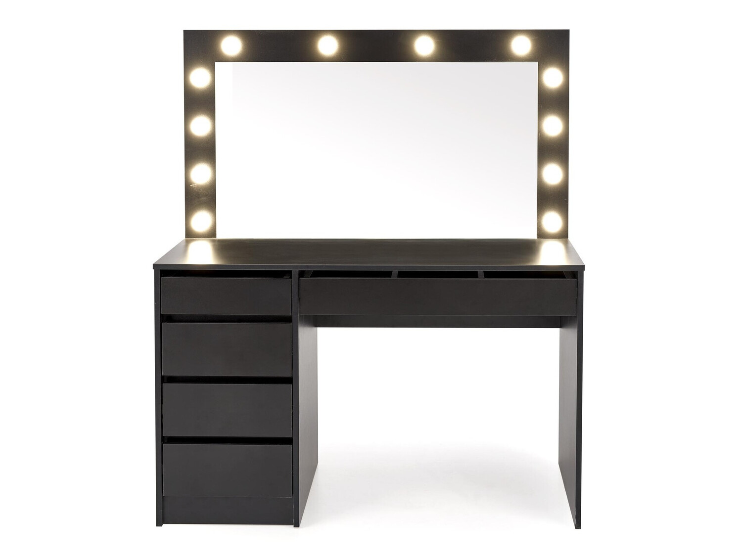 Toaletna mizica Houston Gaudium I (Črna)