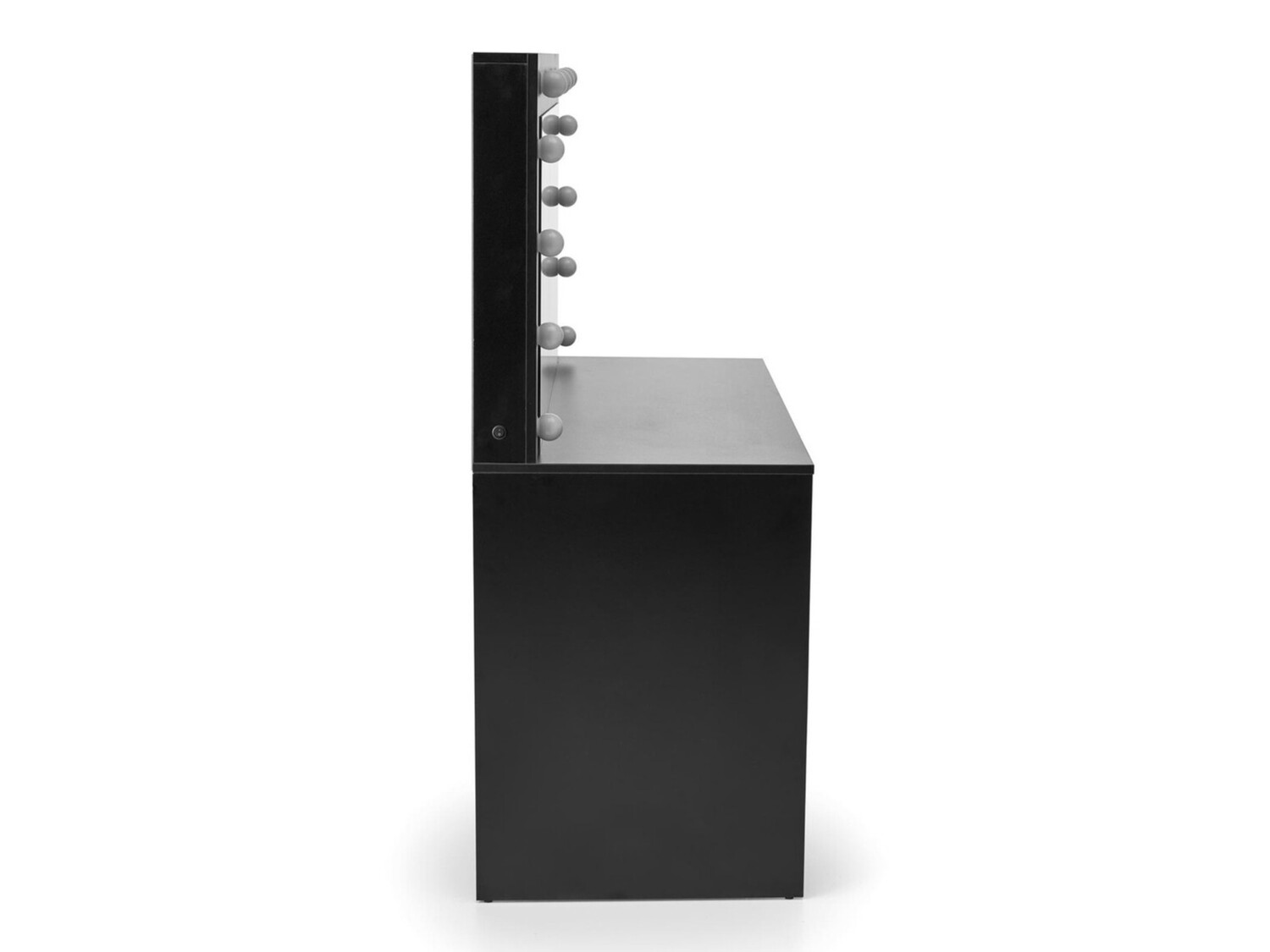 Toaletna mizica Houston Gaudium I (Črna)