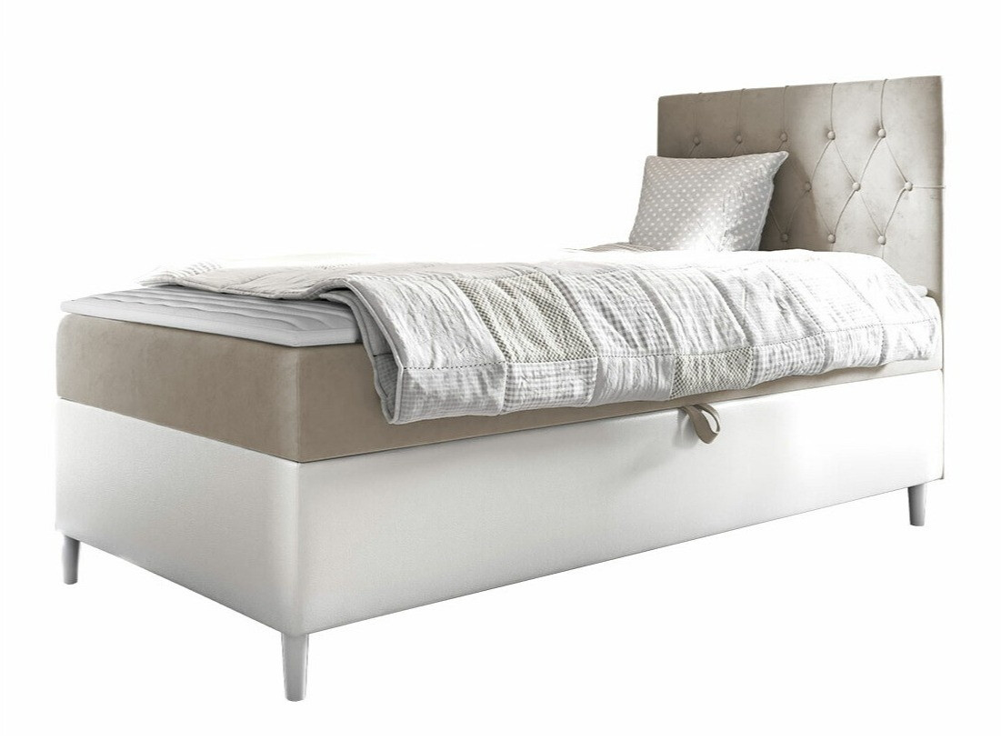 Boxspring postelja Lucus VII (Soft 017 + Fresh 1)
