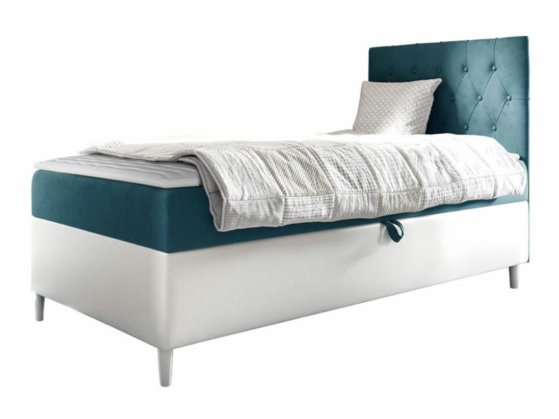Boxspring postelja Lucus VII (Soft 017 + Fresh 34)