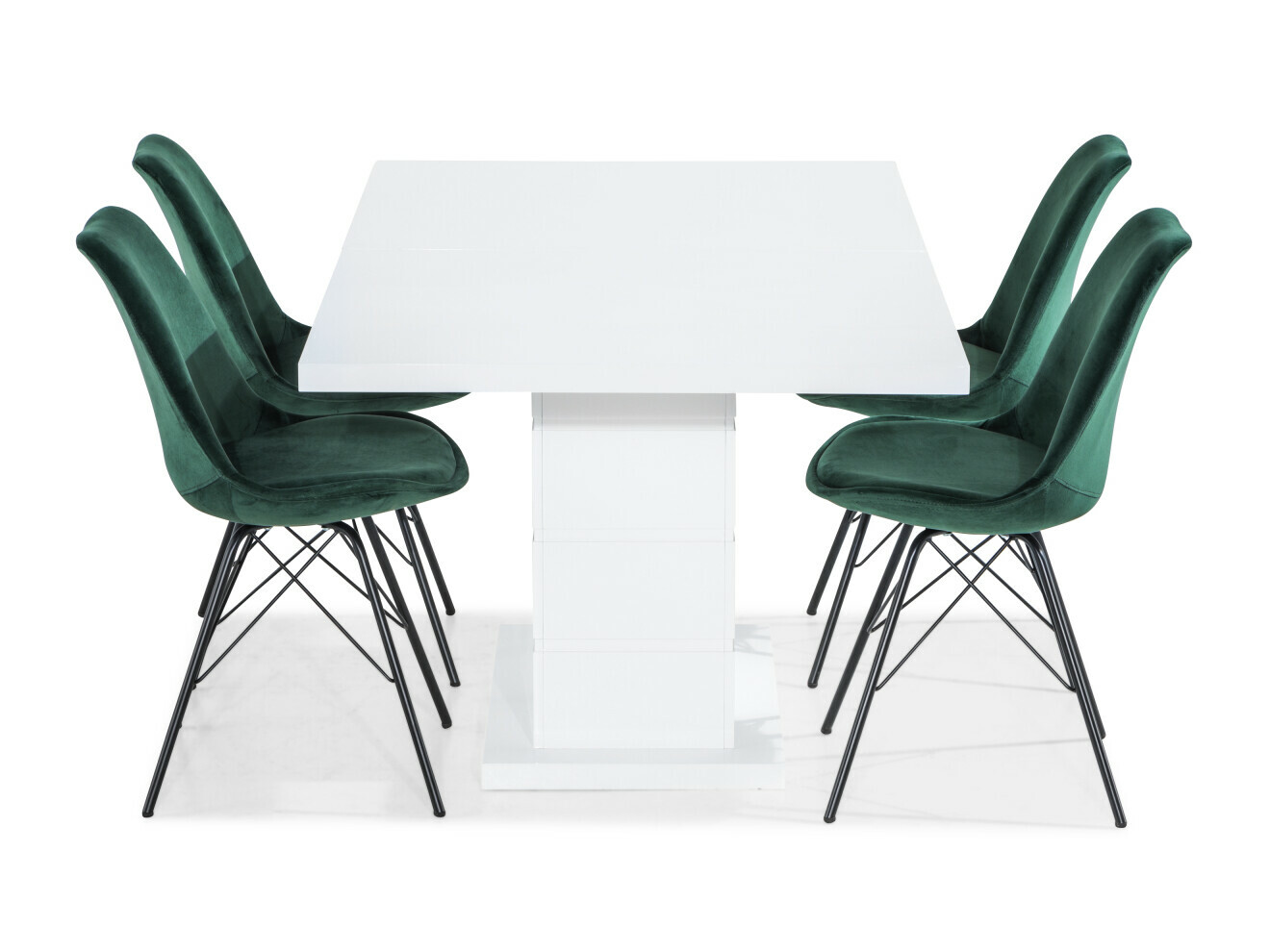 Jedilniški komplet Concept 55 189 (Zelena)
