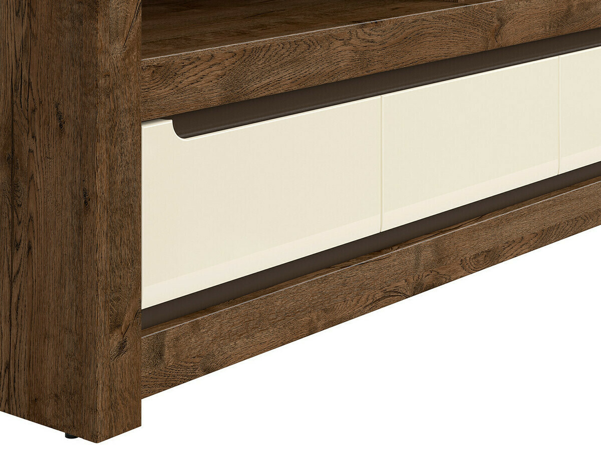 TV-omarica Ophevaru 108 (Sijaj bež + April hrast)