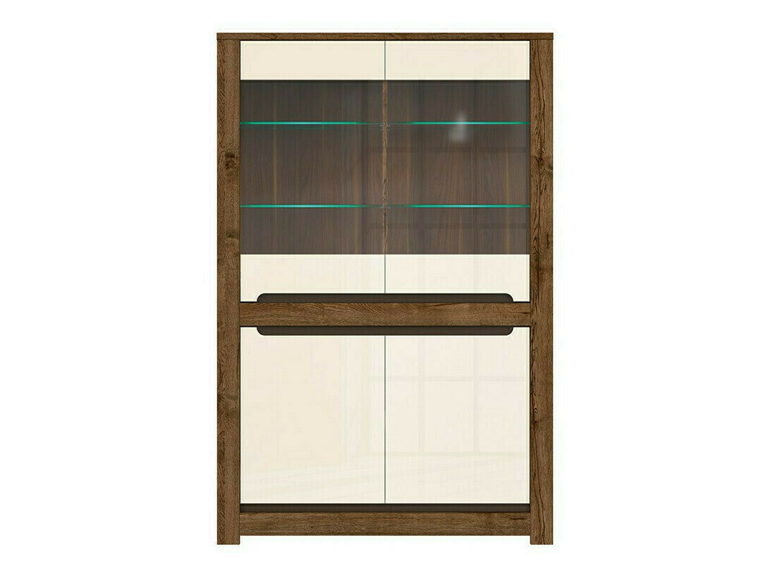 Regal Ophevaru 107 (Sijaj bež + April hrast)