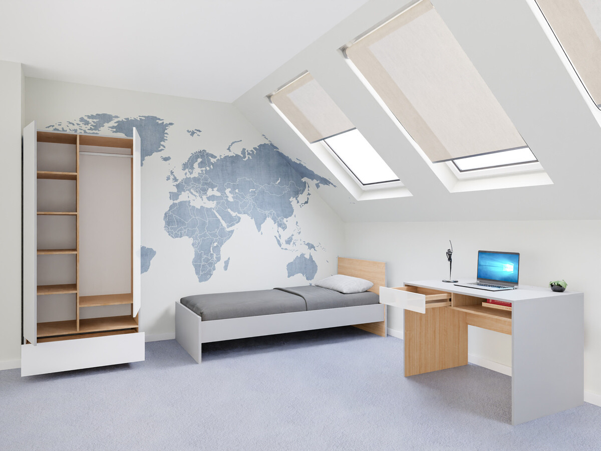 Pohištveni komplet Nuevaru 118 (Sijaj bela)