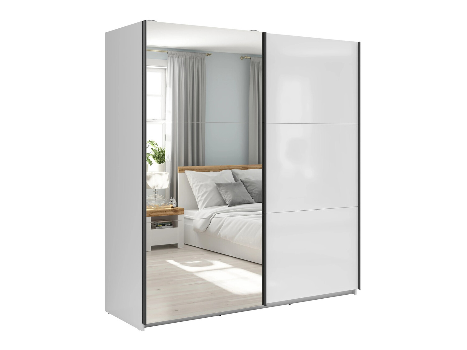 Garderobna omara Livevaro 110 (Bela)
