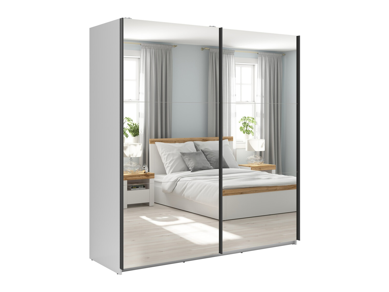 Garderobna omara Livevaro 111 (Bela)