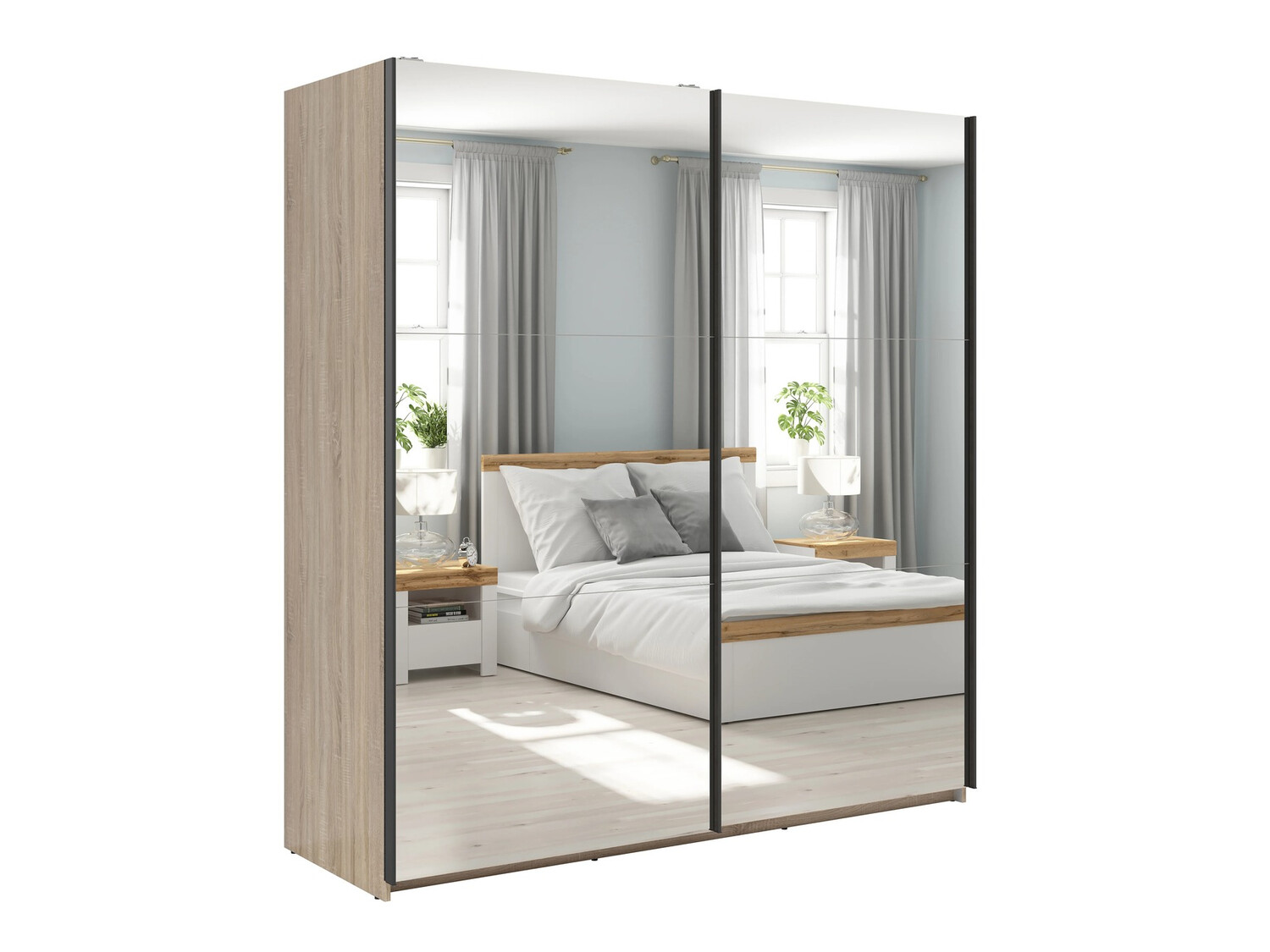 Garderobna omara Livevaro 111 (Sonoma hrast)