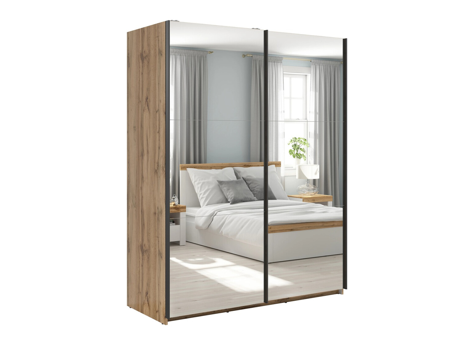 Garderobna omara Livevaro 119 (Wotan hrast)