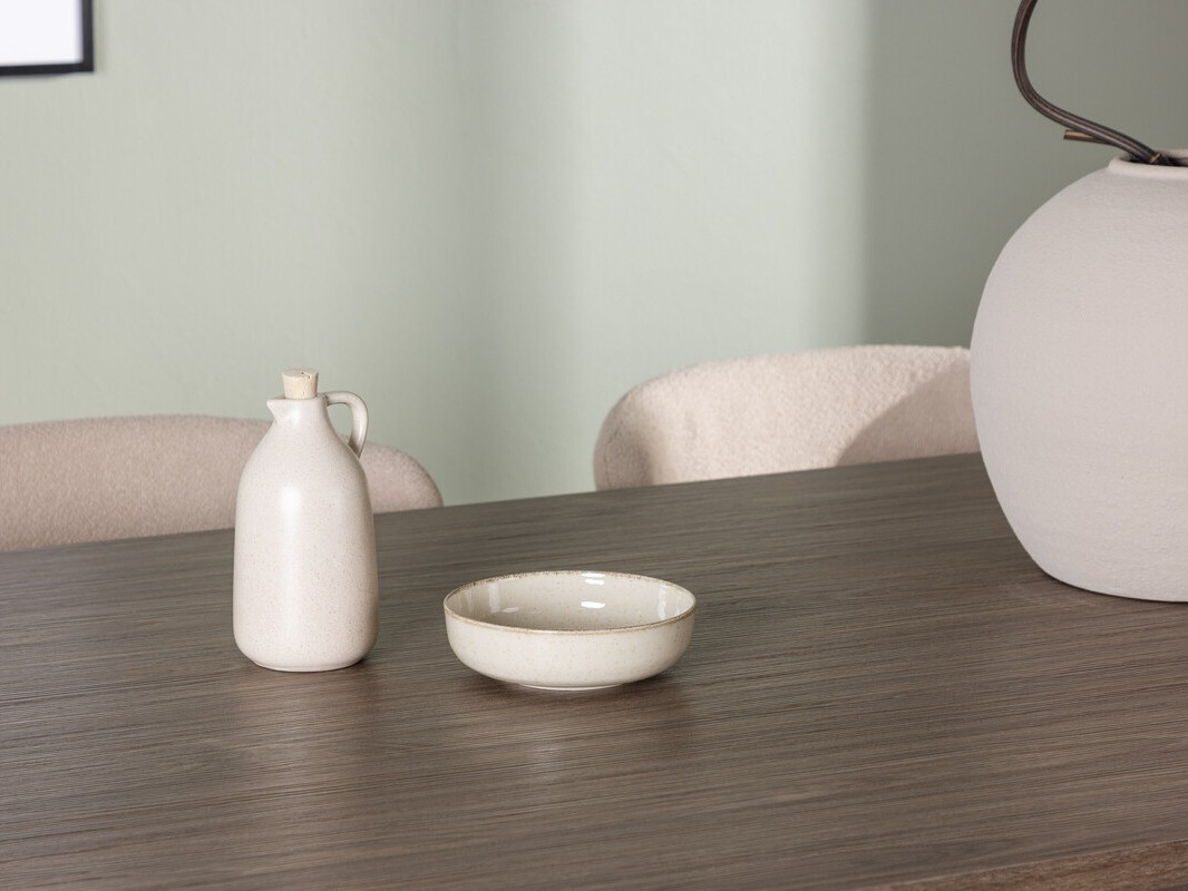 Jedilniški komplet Dallas 4132 (Bež + Črna)