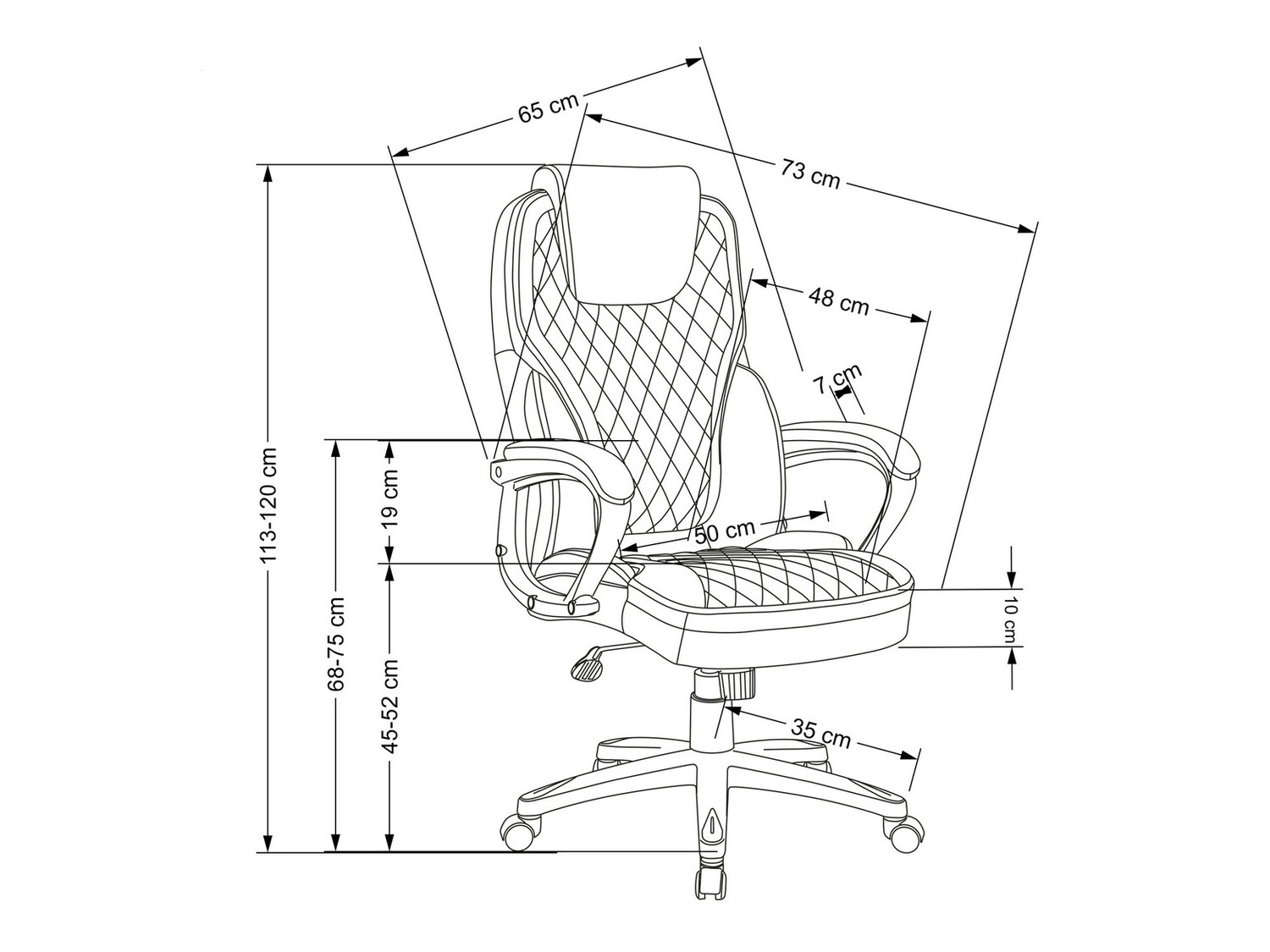 Pisarniški stol Houston 1528