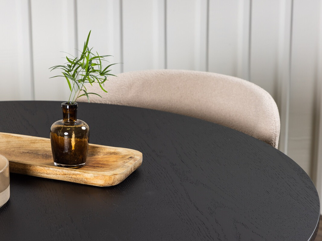 Jedilniški komplet Dallas 4147 (Bež + Črna)