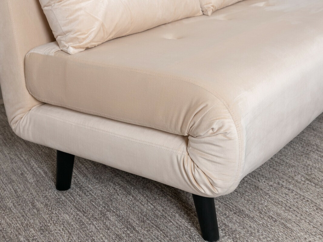 Kavč z ležiščem Dallas 1713 (Krema)