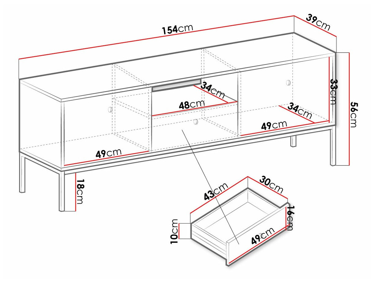 TV-omarica Formis (Bela)