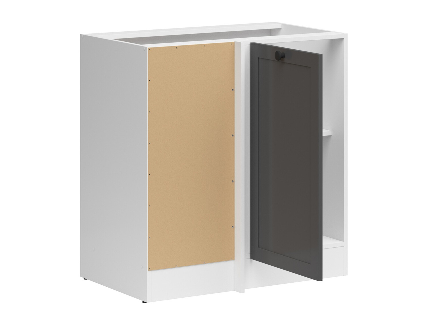 Modularna kotna omarica Classic Grey 101