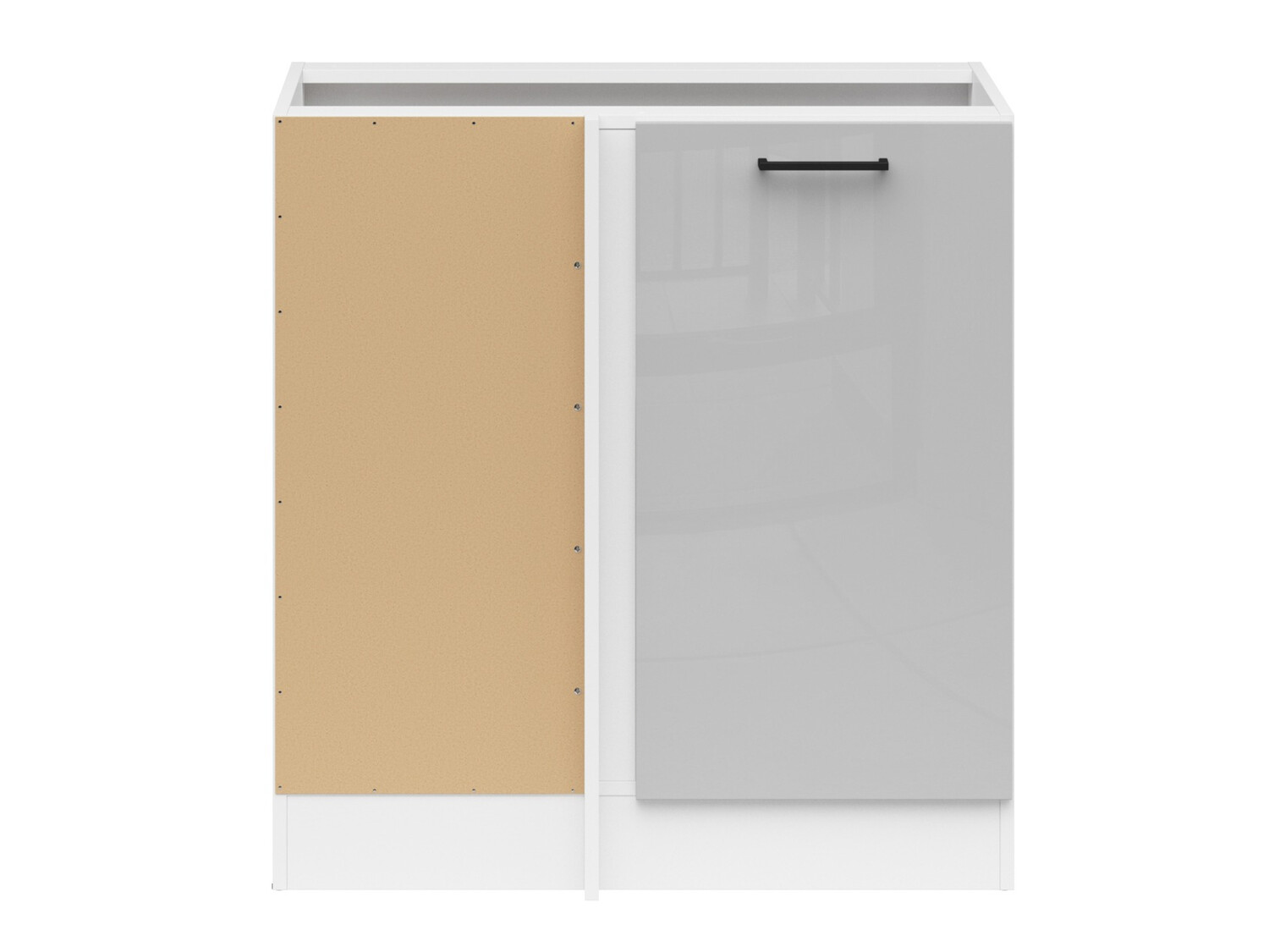 Modularna kotna omarica Line Grey 101